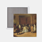 Maskentreffen Magnet (Vorderseite/Rückseite)