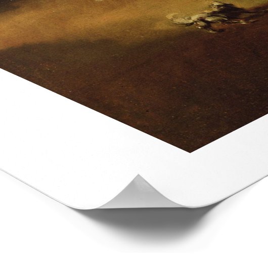 Maskentreffen Poster (Ecke)