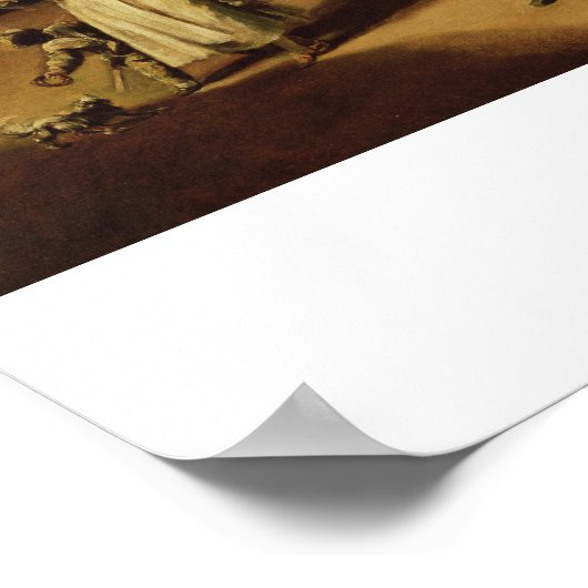 Maskentreffen Poster (Ecke)