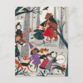 Maskenumzug Postkarte (Vorderseite)