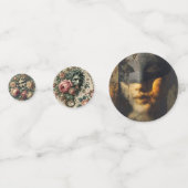 Maskenverfall — gotisch Viktorianisch Konfetti (Vorderseiten)