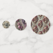 Maskenverfall — gotisch Viktorianisch Konfetti (Rückseiten)