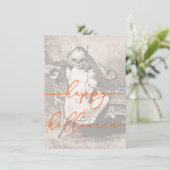 Maskenvorlage Feiertagskarte (Stehend Vorderseite)