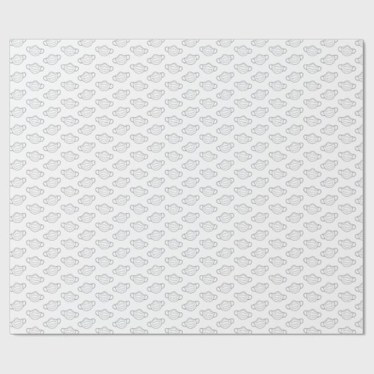 Maskenwaschpapier Geschenkpapier (Flach)