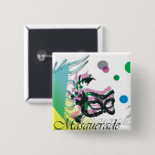 Maskerade Button (Vorne & Hinten)