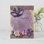 Maskerade des Bonbon-16 Einladung (Stehend Vorderseite)