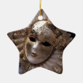 Maskerade Keramik Ornament (Vorne)