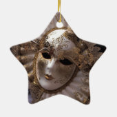 Maskerade Keramik Ornament (Hinten)