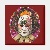 Maskerade, Mardi Gras-Maske Magnet (Vorne)