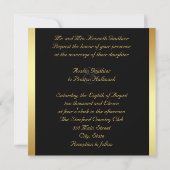 Maskerade-Masken-rote Strudel-Hochzeits-Einladung Einladung (Rückseite)