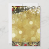 MASKERADE-PARTY EINLADUNG (Rückseite)