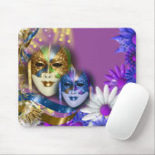Maskerade quinceanera venezianische Masken Mousepad (Mit Mouse)