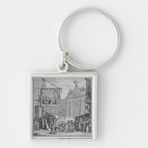 Maskeraden und Opern, Burlington-Tor, 1724 Schlüsselanhänger