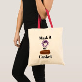 Maskieren Sie die Tasche oder den Korbbeutel (Vorderseite (Produkt))