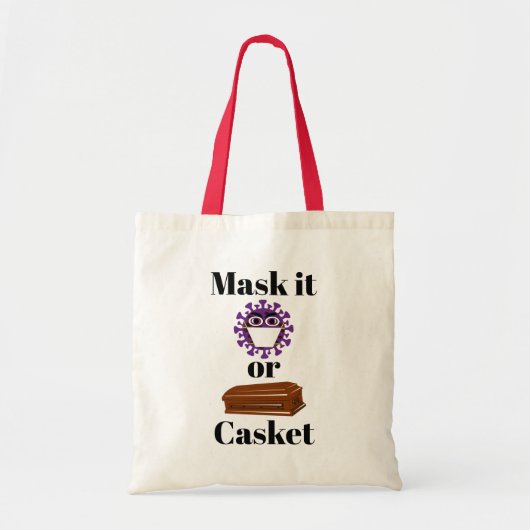 Maskieren Sie die Tasche oder den Korbbeutel (Vorne)
