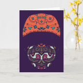 maskiert karte (Gelbe Blume)