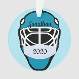 Maskierte Hockey-Maske Ornament