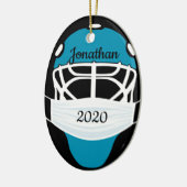 Maskierte Hockey-Maske Ornament (Links)