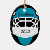 Maskierte Hockey-Maske Ornament (Vorne)