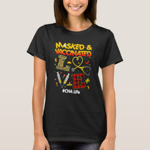 Maskierte und geimpfte Liebe kann das Leben von Ci T-Shirt