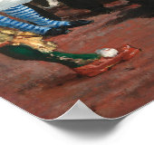 Maskierter Ball an der Oper - Edouard Manet Kunst, Poster (Ecke)