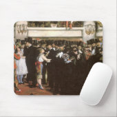 Maskierter Ball an der Oper von Edouard Manet Mousepad (Mit Mouse)