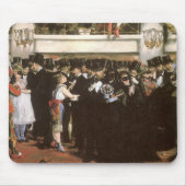 Maskierter Ball an der Oper von Edouard Manet Mousepad (Vorne)