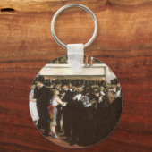 Maskierter Ball an der Oper von Edouard Manet Schlüsselanhänger (Vorderseite)