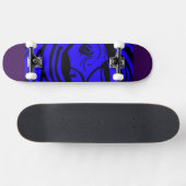 Maskierter Mann Skateboard (Horizontal)
