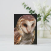 Maskiertes Owl-Fraktal Postkarte (Stehend Vorderseite)