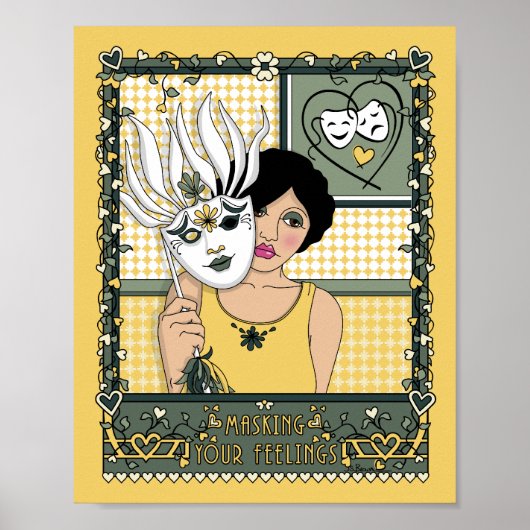Masking your Gefühls_C_8x10 poster (Vorne)