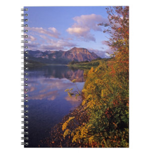 Maskinonge Lake im Waterton-Lakes-Nationalpark 2 Notizblock
