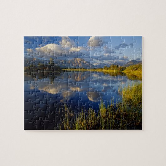 Maskinonge-See im Nationalpark der Waterton-Seen Puzzle (Horizontal)