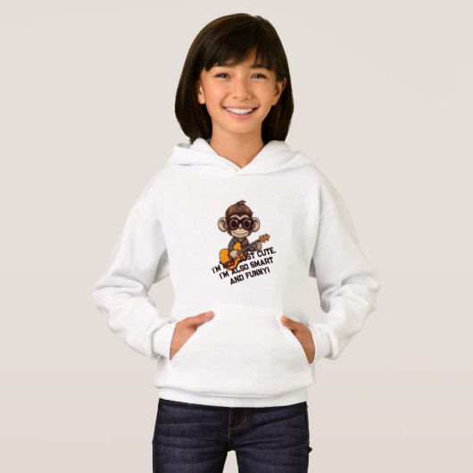 Maskottchen mit Gitarrenpullover Hoodie (Vorne ganz)