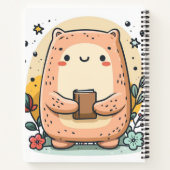 Maskottchen Notizblock (Rückseite)