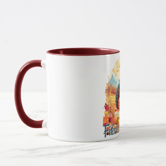 Maskottchen Tasse (Links)