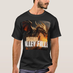 Maskottchenfamilie der Valley Falls Dragons T-Shirt