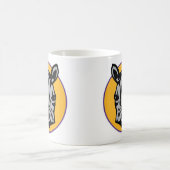 Maskottenkreis Kaffeetasse (Mittel)