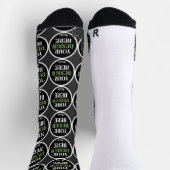 Maskulin, sauber, scharf und selbstbewusst socken (Oben)