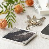 Maskulinarische und moderne Schwarz- und Paint-Sch Schlüsselanhänger (Seite)