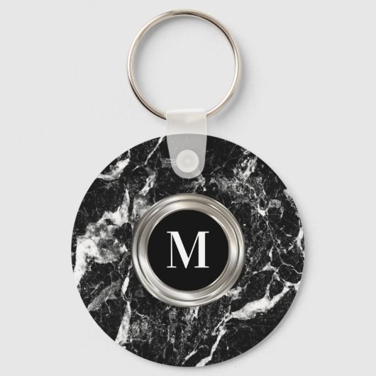 Maskulindesign für Mens Monogram Schlüsselanhänger (Vorderseite)