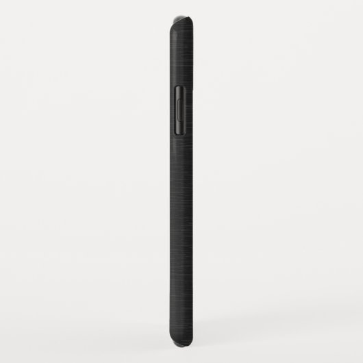 Maskuline dunkelgrau gebürstetes Aluminium Hinterg Case-Mate iPhone Hülle (Hinten/Rechts)