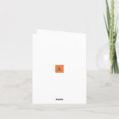 Maskuline Geburtstagskarte aus der Katze Karte (Rückseite)