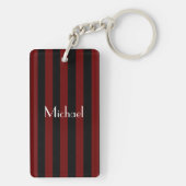 Maskuline gestreift schlüsselanhänger (Rückseite)