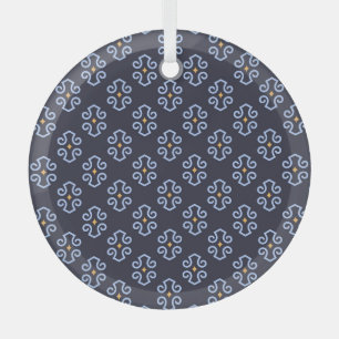 Maskuline Modernes, Abstrakt geometrisches Muster. Ornament Aus Glas