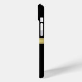 Maskuline Monogramm-Führungskraft Case-Mate iPhone Hülle (Rückseite / Links)