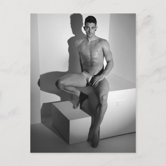 Maskuline Sensualität #2 Postkarte (Vorderseite)