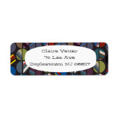 Maskuline Streifen Oval Halves (Vorne)