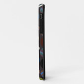 Maskuline Streifen Oval Halves Case-Mate iPhone Hülle (Hinten/Links)