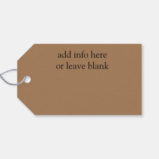 Maskulinisches Flugzeug des Vintagen Krieges Geschenkanhänger (Rückseite Horizontal)